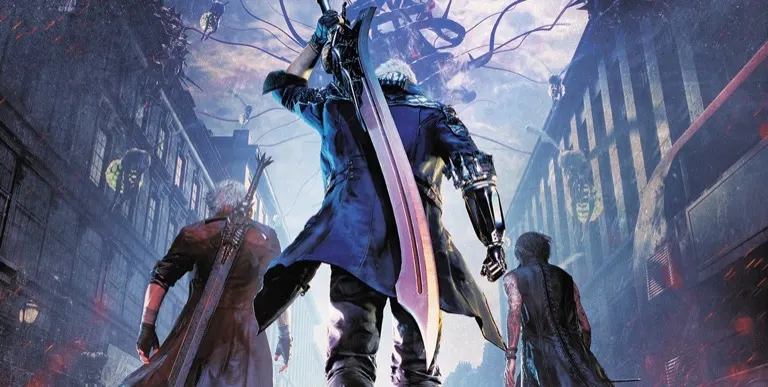 Key art for Devil May Cry 5
